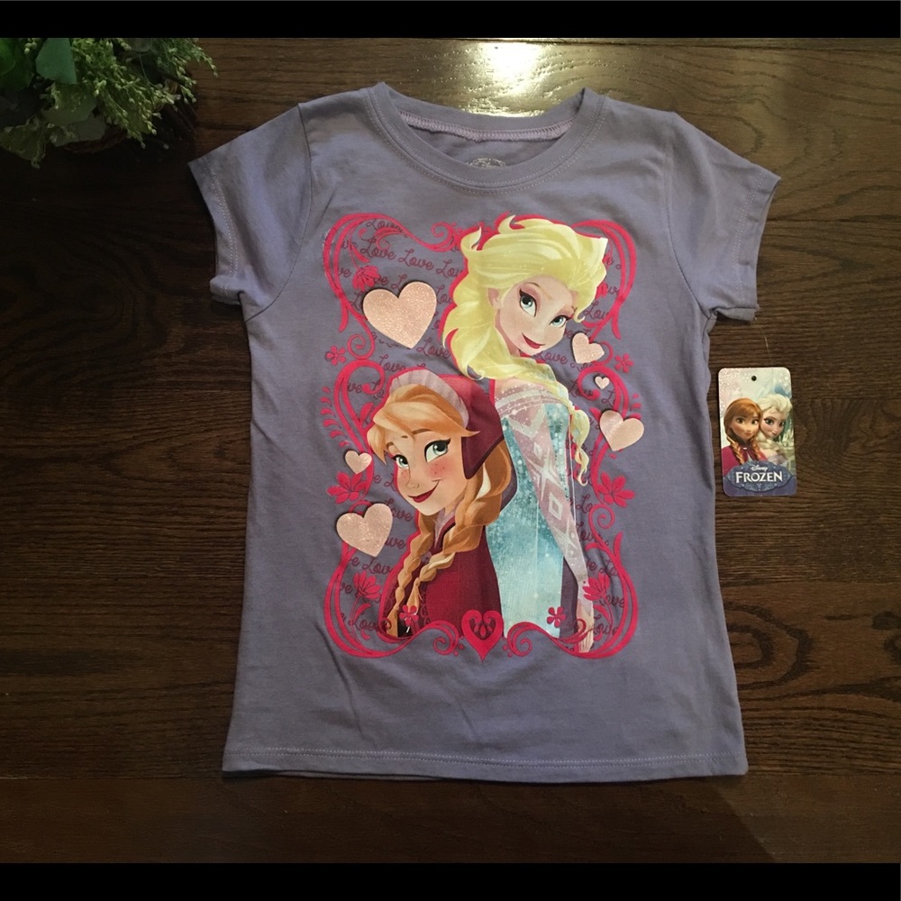 Frozen girl’s cotton tee shirt